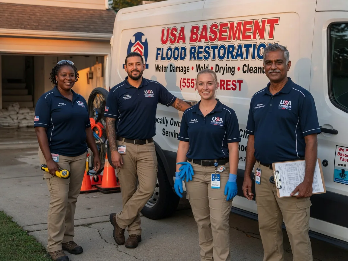 Basement Flood Cleanup company in Harbeson, DE
