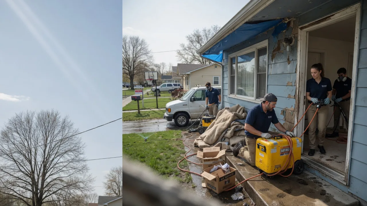 Basement Flood Cleanup in Harbeson, DE near me